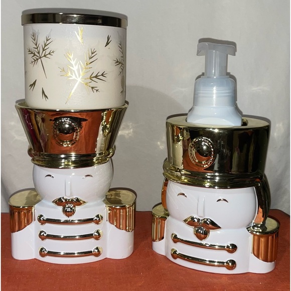Bath & Body Works Other - Bath & Body Works Nutcracker Candle & Soap Holder Bundle